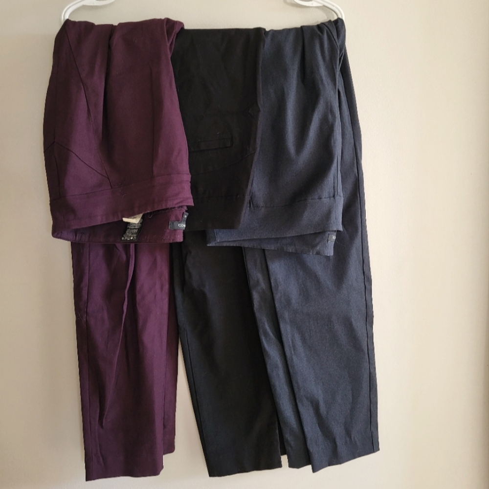 3 Pairs of RW&co Pull on City Leggings